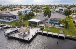 Bird Eye View of Palaco Grande Waterview of Dock and Home